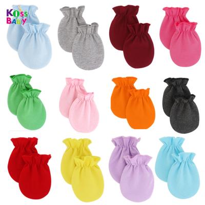 China Newborn Baby Gloves 0-12M Baby Mittens Baby Scratch Hand Gloves Cotton Gloves for sale