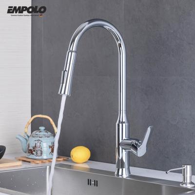 Chine Modern Chrome Hose Down UPC 61-9 NSF Pull Out Kitchen Mixer Tap Faucets And Mixers Factory à vendre