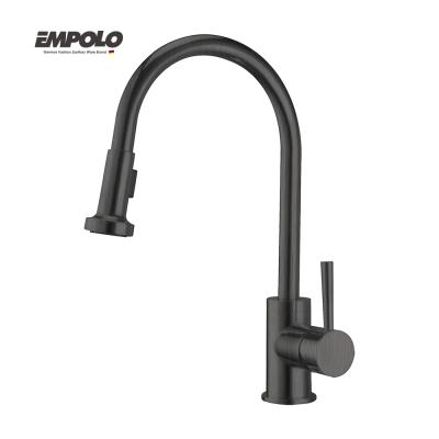 Chine Wholesale Modern Mixer Tap Single Handle Kitchen Sink Faucets Mixer Tap Faucet De Lavabo Single Gunmetal à vendre