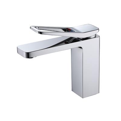 China Grifo Modern Good Quality Lavabo One Hole Deck Mounted Bathroom Water Basin Faucets Mixer Chrome Basin Faucet for sale