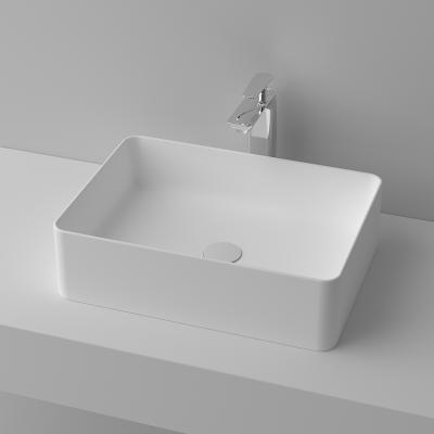 China Good Price Vanity Easy Clean High Quality Single Lavatory Manufacturer Undermount Bathroom Sink Handcrafted Stone Set for sale