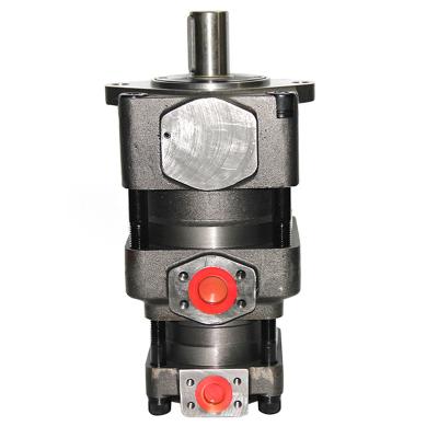 China Alloy+Cast Iron NBL5/4-D100/50F3EWN Aluminum Tandem Hydraulic Gear Pump Tractor Oil High Pressure Gear Pump for sale