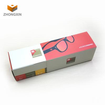 China Recyclable Luxury Custom Gift Glasses Packaging Box Custom Folding Sunglasses Package Eyewear Display Box for sale