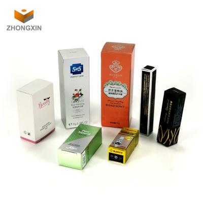 China Recyclable One-Stop Service OEM Customized Brand Cosmetic Packaging Lip Gloss Skin Care Product Packing Box for sale