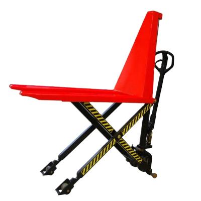 China Hotels 1ton 1.5ton Manual Pallet Jack Scissor Lift Hand Pallet Truck for sale