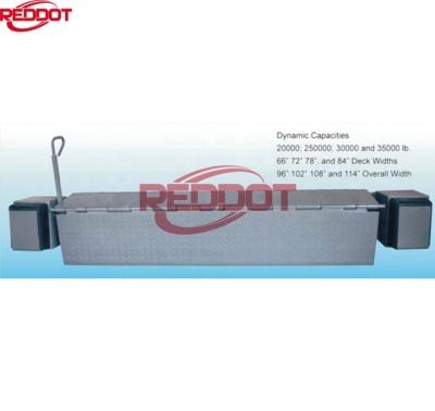 China Reddot Durable 20000 Ib 25000 Ib 35000 Ib Smart Storage Dock Leveler Mechanical Operation Edge for sale