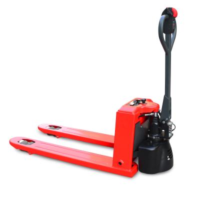 China 2000kg 2ton portable lithium battery operated electric pallet truck price for warehouse hotels for sale