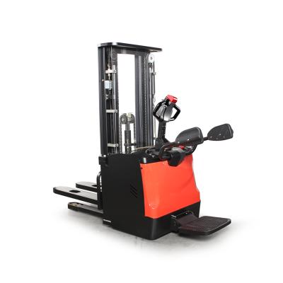 China Hotels REDDOT Max Series 1.6ton Tower Type Electric Platform Pallet Stacker With AC Power for sale