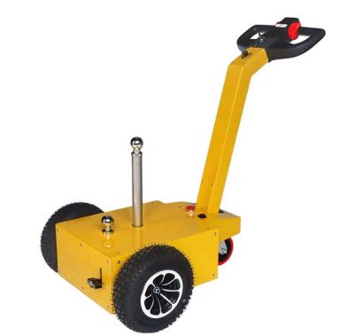 China 2021 Latest Easy Operation Safety Convenience Electric Luggage Towing Tractor Walk Motor Towing Tractor for sale