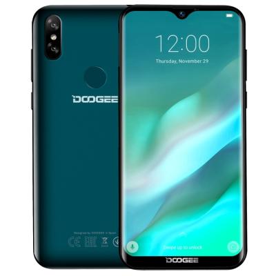 China 3G Water-drop Screen Smartphone DOOGEE Y8 6.1 Inch Android 9.0 Mobile Phone 3GB+32GB Face ID and DTouch Fingerprint for sale