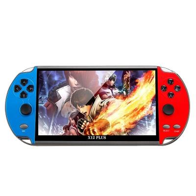 China Support People Game X12 2 Plus 7.0 Bit Inch 128 Retro Handheld Video Game Player Cheap Handheld Game Console for sale