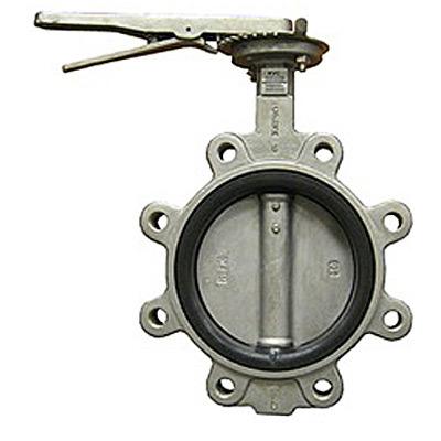 China General All Size Available Hand Operation Stainless Steel Lug Butterfly Valves For Petrochemical Power Station for sale