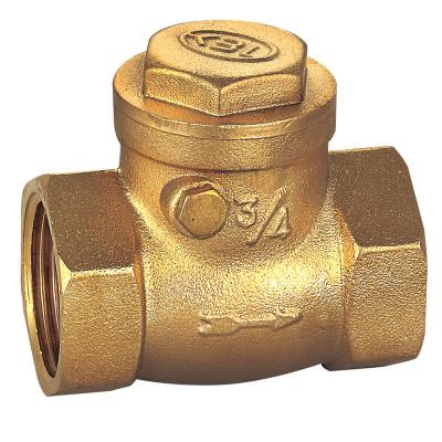 China Nice General Type Swing Quality Stainless Brass 1/2 Check Valve for sale