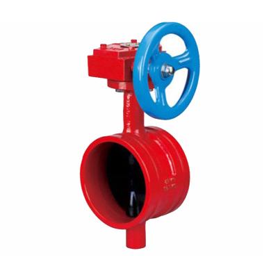 China General Customize ODM / OEM Cast Iron Fire Fighting Butterfly Valves For Oilfield Project Factory for sale