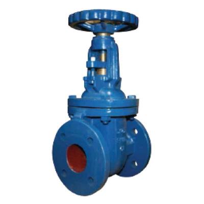 China General Din Pn10 Pn16 Ductile Cast Iron Ggg50 Hand Wheel Fluid Cap Resilient Seated Gate Valve for sale