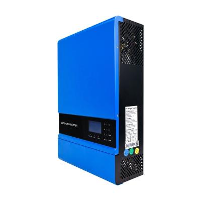 China High Frequency Inverter 3KW 5KW MPPT Solar Integrated Pure Sine Wave Inverter 385*280*130mm for sale