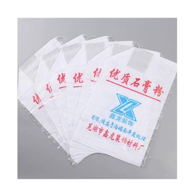 China Low Cost Recyclable Quality 5kg 40kg 50kg Valve Deep Processing PP Woven Bag For Cement for sale