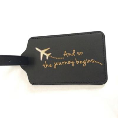 China Wholesale Airline Soft Rubber Travel Tag PU Labels Custom Size Standard Size Leather Luggage Tag Eco-friendly/Durable/Superior Quality With Personal Logo for sale