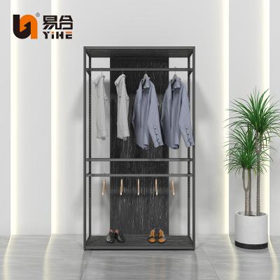 China Customized luxury high quality men's clothing store commercial display racks for clothing store for sale