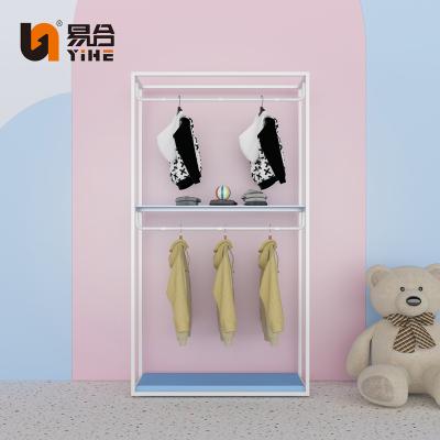 China Professional Supplier Customized Shelf Clothing Display Rack Kids Shop Shelves Design And Shelf for sale