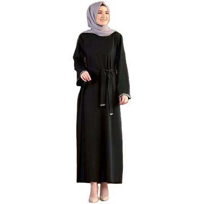 China Adult Woman's Best Selling Abaya Dubai Abaya Dress 2021 Muslim Designs Turkish Islamic Ethnic Clothing Wholesale Open Abaya For Muslim Women for sale