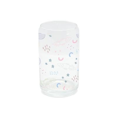 China Modern New Arrival Sublimation Kid Mug Soft Drinks Mug Soda Can Glass Mug for sale