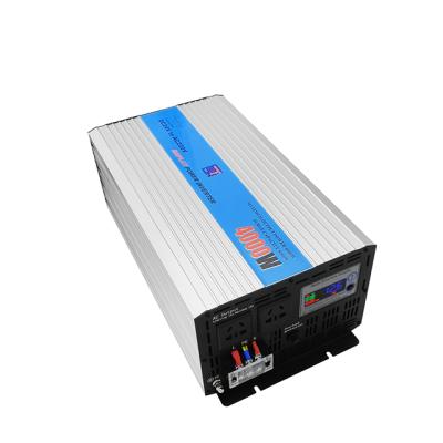 China Hot sale factory price 4000W pure sine wave inverter off grid 24v 48v 60v dc to 110v 220v ac pure sine wave power inverter 4KW 450*290*250mm for sale