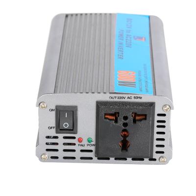 China Car Factory Directly Sell 600 Watt Inverter DC 12v 24v To AC 110v 220v Modified Sine Wave Car Power Inverter 600W for sale