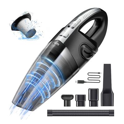 China Amazon Hot Sale 3500Pa Battery Mini Car Vaccum Cleaner Cordless 12V Cordless Portable Car Vacuum Cleaner Radio for sale