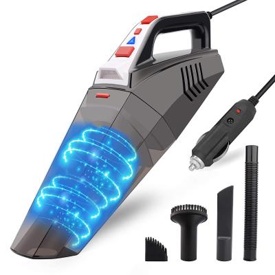 China Sale Portable Hot Dry Wet 12V Mini Vaccum Cleaner For Car DC 12V LED Light 5500Pa Car Vacuum Cleaner for sale