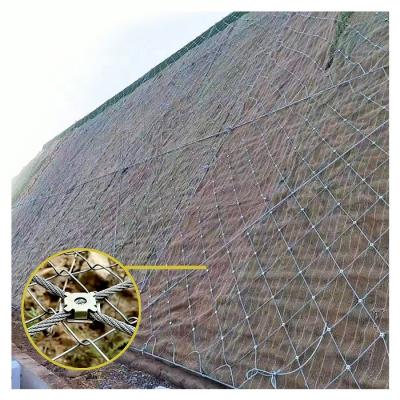 China Gabion Mesh Shock Resistance Active Protection Landslide Prevention Slope Protective Net for sale