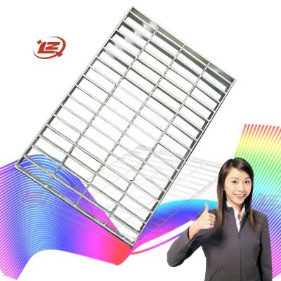 China Chinese High Tensile Strength Hot Dipped Galvanized Steel Floor Trench Cover Grating for sale