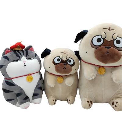 China 2022 Wholesale Stuffed Plush Animal Doll Funny King Cat Plush Toys Stuffed Toy As Children Plush Toy Doll for sale