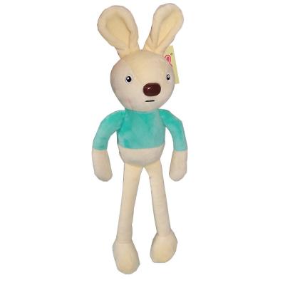 China Plush Sofe Stuffed Toy Wholesale Popular Plush Toys Cute Long Legs Stuffed Key Chain Bunny Rabbit Doll Soft Stuffed Toys for sale