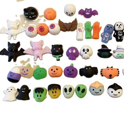 China Cute Halloween Kawaii Mini Soft Mochi Squishy Fidget Toy for sale