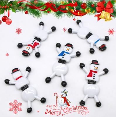 China For Fun Christmas Wall Man Snowman Sticky Expandable Climbing Rolling Climbing Men's Tricky Toy for sale