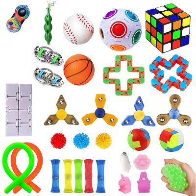 China Effort Release Toy Customized Kids Fidget Toy Mystery Birthday Surprise Funny Lucky Advent Calendar Box Gift for sale