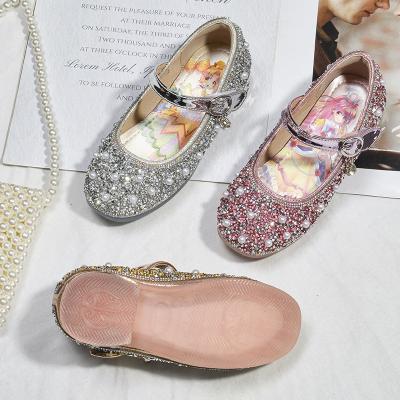 China Deodorization Sequin Kids Girls Party Dress Princess Shoes for Children Pageant Wedding Shoes Bridesmaid Shoes for sale