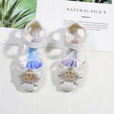 China Girls Sandals Summer Breathable Fashion Shoes Girl's Princess Sandals Flat Sandals Teen Kids Shoes for sale