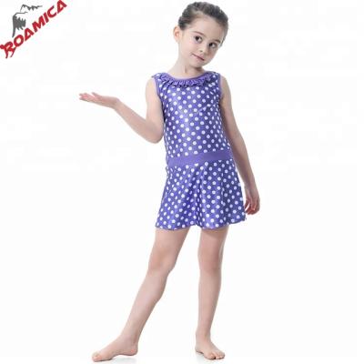 China Fashion Swimwear Skirt Kids Soft One-Piece Bikini Swimwear Muslim Swimsuit for sale