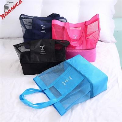 China High Quality Fresher Hot Sale Food Cooler Bag New Style 600d Insulated Promotion Cooler Bag for sale