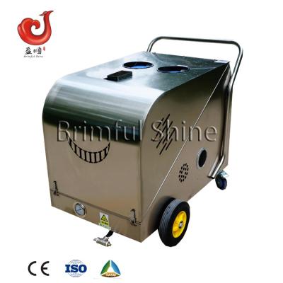 China Stainless No Shutdown All Time 20Bar Powerful Diesel Vapor Car Washer / Car Vapor Washer for sale