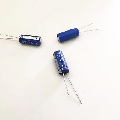 China 3.5mm 2.7V 3.3F 8*20mm capacitors New Original Super Farad Capacitor 3.5Mm 2.7V 3.3F 8*20Mm Capacitors For Electric Toys for sale