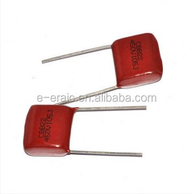 China Standard Electronic Components China CBB21 105J450V 400V 63V 1600V P=15Mm 1UF 105 1000NF CBB22 Capacitor for sale