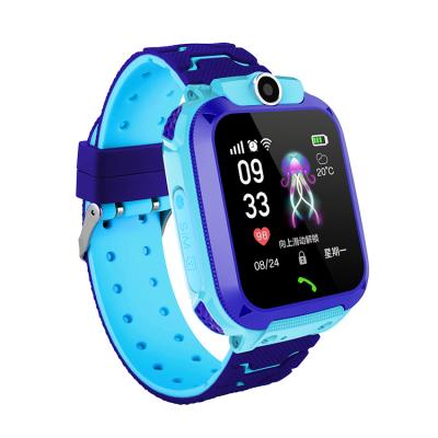 China Touch Screen Popular Child Watch SOS Books Phone Call Voice Chat Q12 Kids Smart Watch for sale