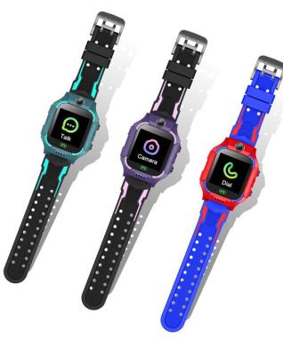 China Hot Sale Q19/Z6 SOS Location Tracker Touch Screen Math Game Watches Kids Smart Watch with Gps and Video Call for sale