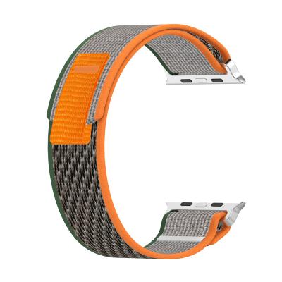 China New Nylon Double Colors Variable Adjustable Strap Fashion Casual Nylon Watch Bands for sale