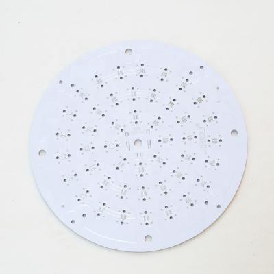 China MCPCB Single and Double Layers 3003 Aluminum Raw Material Silver Gold Customs Lead Copper Flash PCB for sale