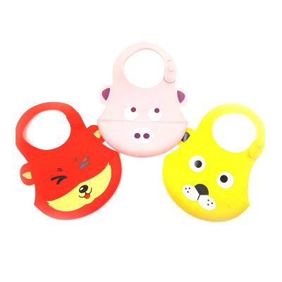 China Cute Baby Wears Personalized Baby Toddlers Feeding Easy Use Silicon Baby Bib Waterproof for sale