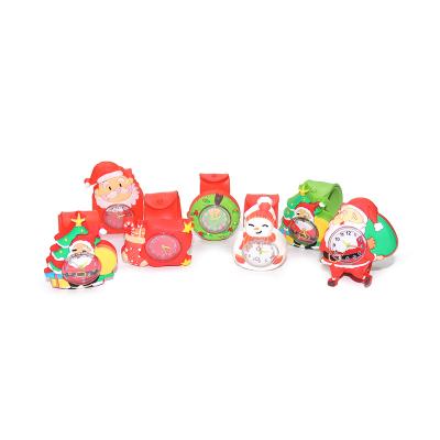 China Luminous Christmas Box Silicone Watch For Kids Festival Present for sale